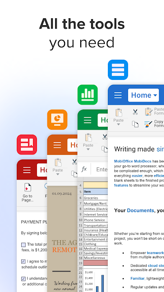 MobiOffice: Word, Sheets, PDF screenshot 12