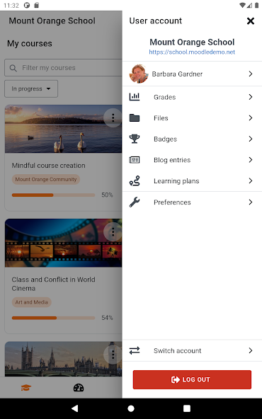 Moodle screenshot 3
