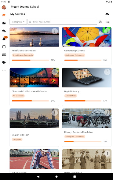 Moodle screenshot 7
