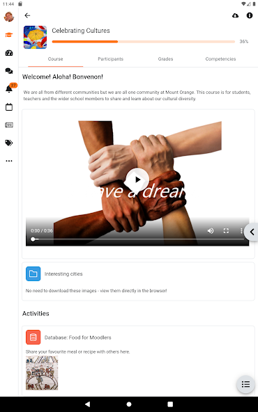 Moodle screenshot 8