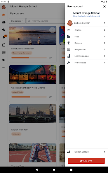 Moodle screenshot 10
