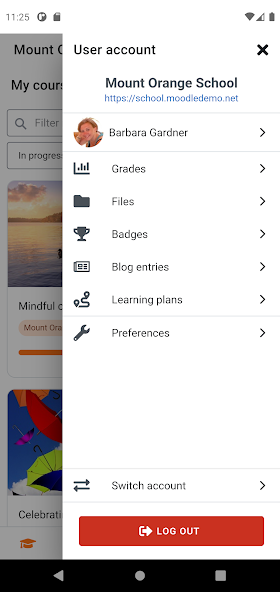Moodle screenshot 16