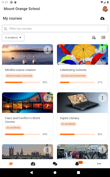 Moodle screenshot 20