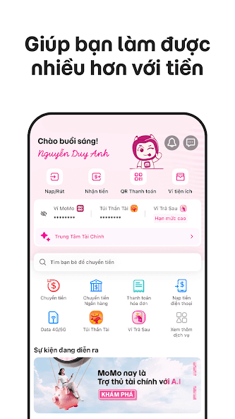 MoMo-Trợ Thủ Tài Chính với AI screenshot 2