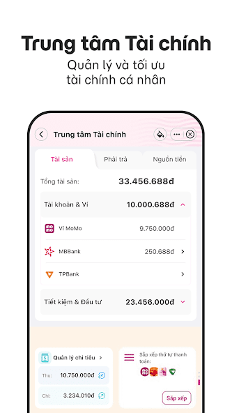 MoMo-Trợ Thủ Tài Chính với AI screenshot 5