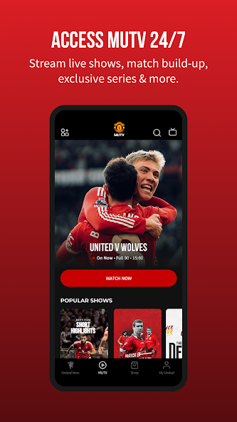 Manchester United Official App screenshot 1