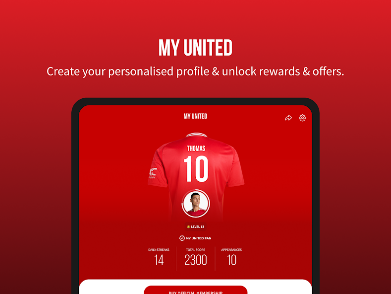 Manchester United Official App screenshot 6