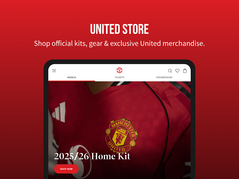 Manchester United Official App screenshot 7
