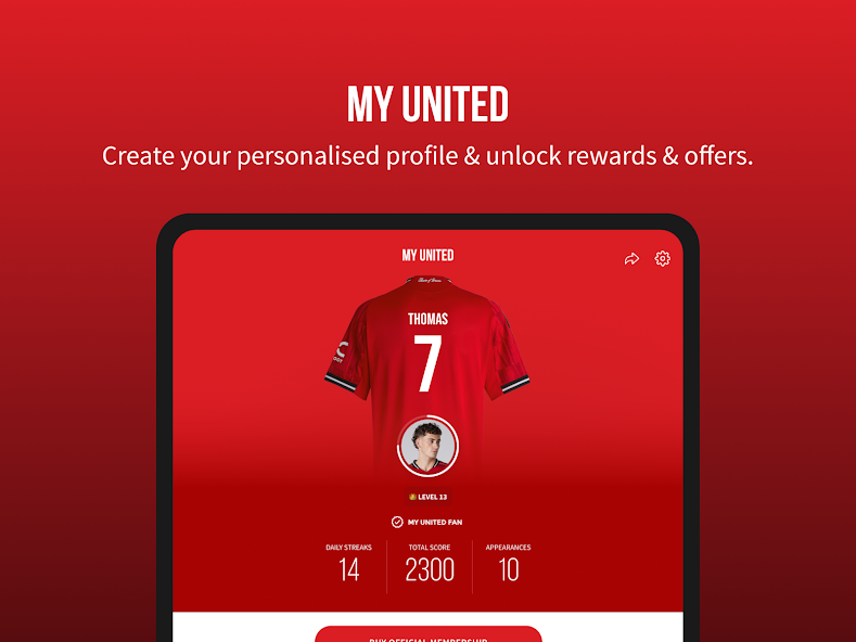 Manchester United Official App screenshot 11