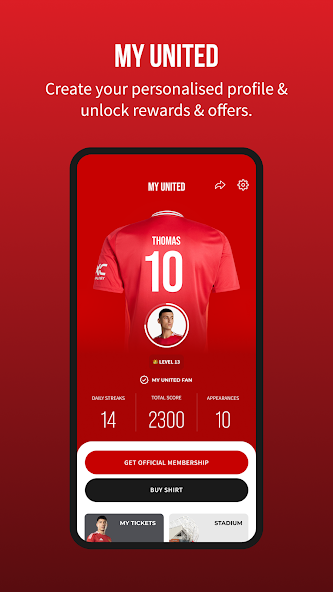 Manchester United Official App screenshot 12