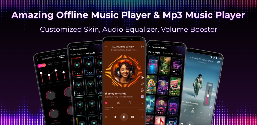Offline Music Mp3 Player- Muso screenshot 1