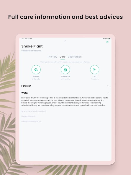PlantIn Plant Identifier, Care screenshot 11