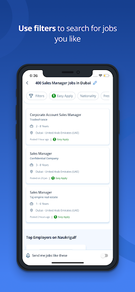 Naukrigulf - Job Search App screenshot 8
