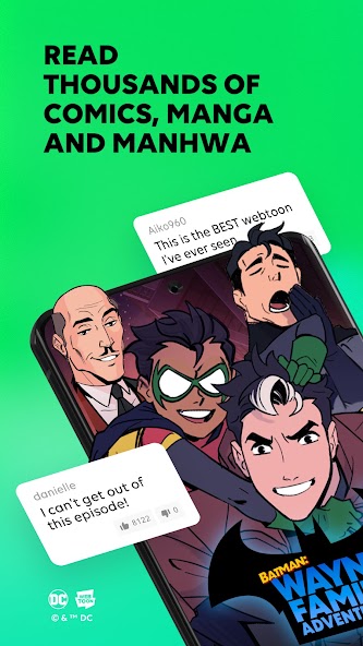 WEBTOON: Manga, Comics, Manhwa screenshot 1