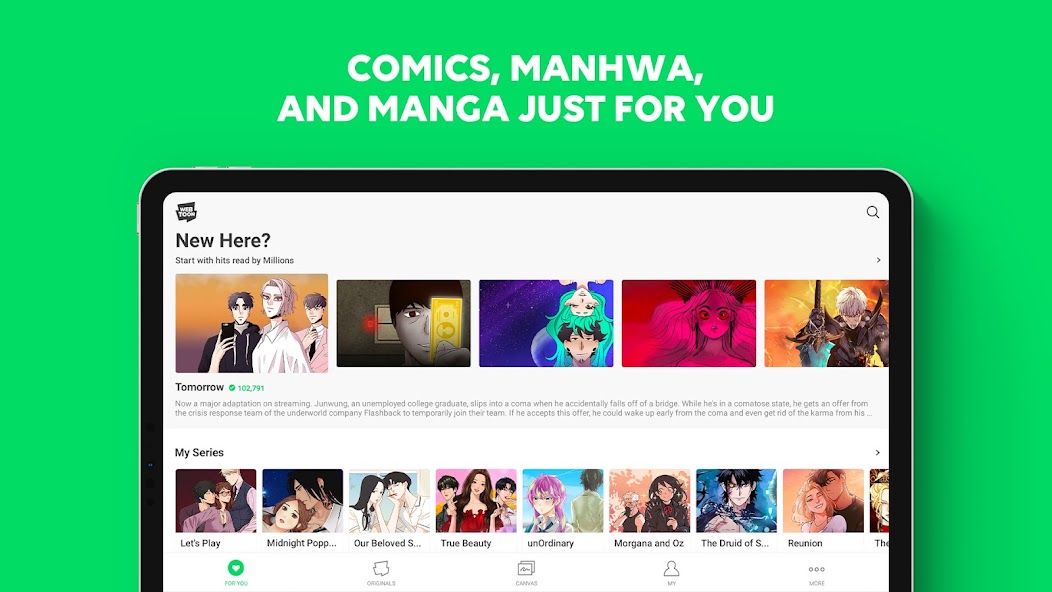 WEBTOON: Manga, Comics, Manhwa screenshot 22