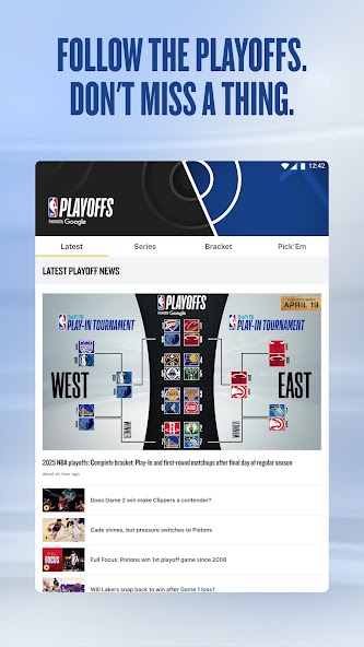 NBA: Live Games & Scores screenshot 2