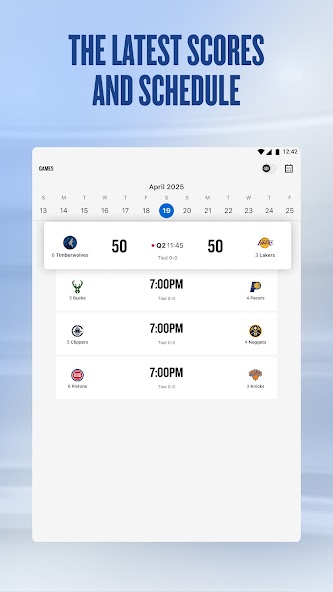 NBA: Live Games & Scores screenshot 3
