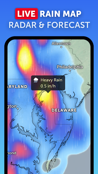 Zoom Earth - Live Weather Map screenshot 1