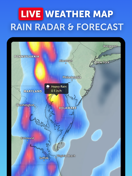 Zoom Earth - Live Weather Map screenshot 3