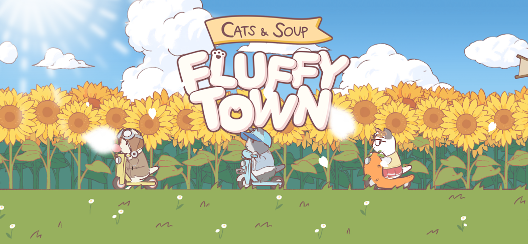 Cats & Soup: Fluffy Town screenshot 1