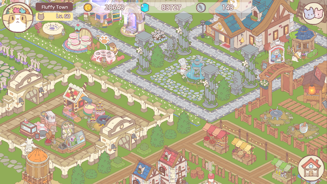 Cats & Soup: Fluffy Town screenshot 2