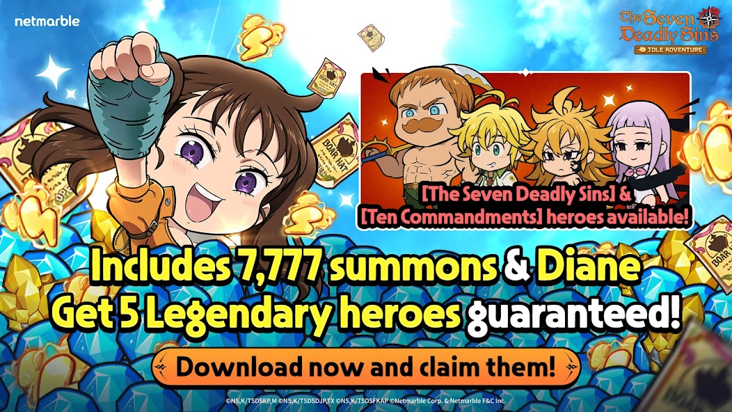The Seven Deadly Sins: Idle screenshot 1