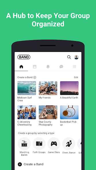 BAND - App for all groups screenshot 1