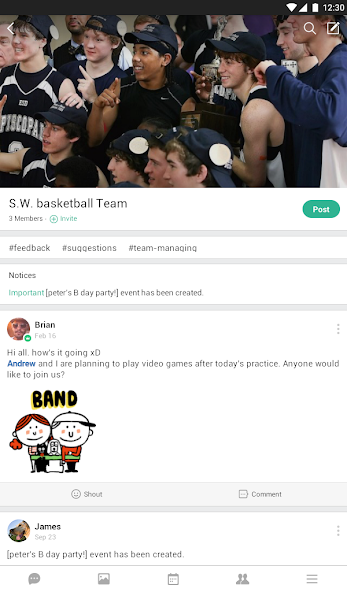 BAND - App for all groups screenshot 7