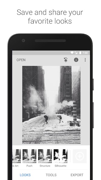 Snapseed screenshot 1