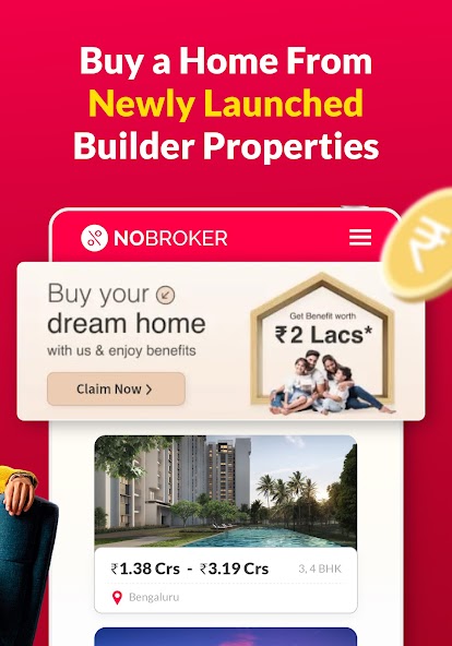 NoBroker Rent, Buy, Sell Flats screenshot 3