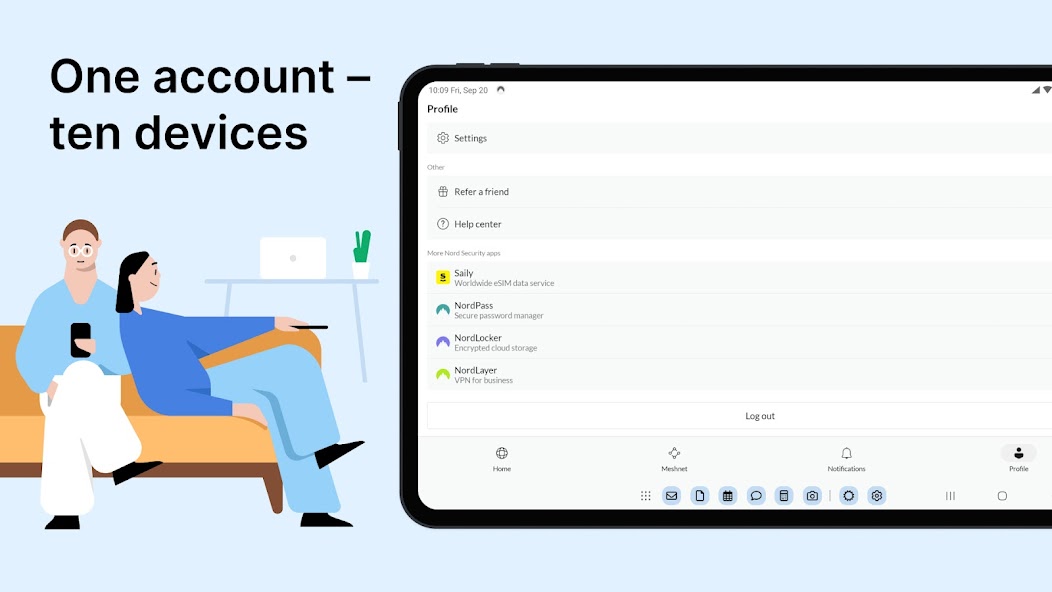 NordVPN – fast VPN for privacy screenshot 3