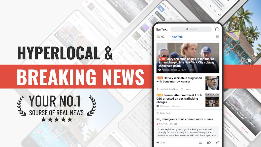 Daily News: Local & Alerts screenshot 1
