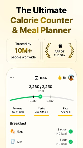 Fitia: Calorie Counter & Plans screenshot 1