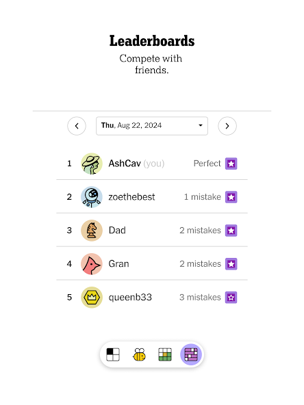 NYT Games: Word, Number, Logic screenshot 17