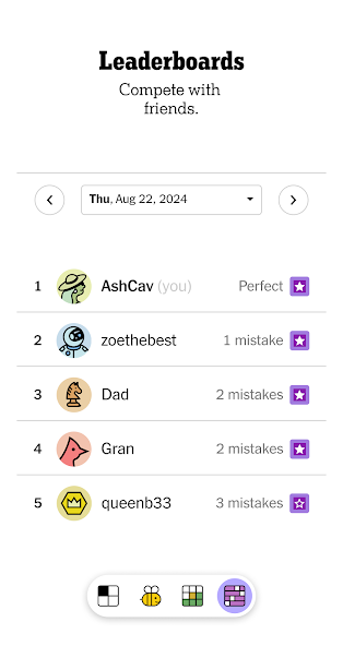 NYT Games: Word, Number, Logic screenshot 23