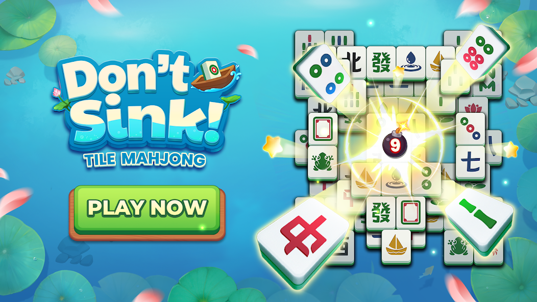 Don't Sink: Tile Mahjong screenshot 18