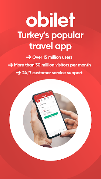 obilet: Otel Uçak Otobüs Araç screenshot 1