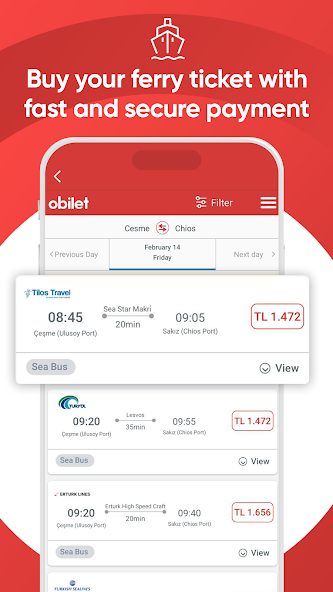 obilet: Otel Uçak Otobüs Araç screenshot 6