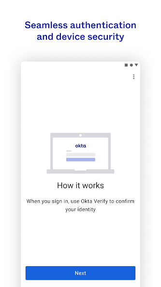 Okta Verify screenshot 1