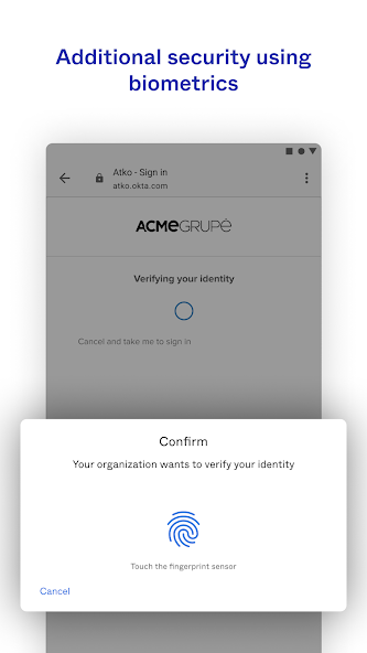 Okta Verify screenshot 5