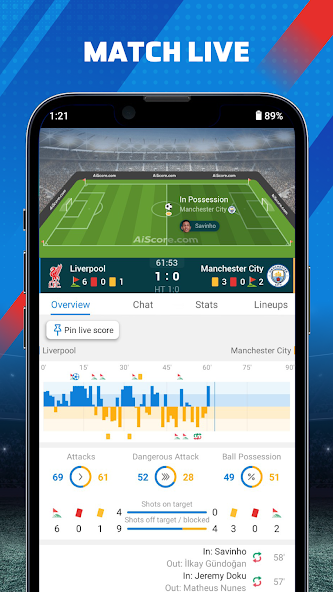 AiScore - Live Sports Scores screenshot 1