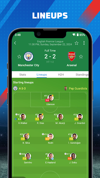 AiScore - Live Sports Scores screenshot 2