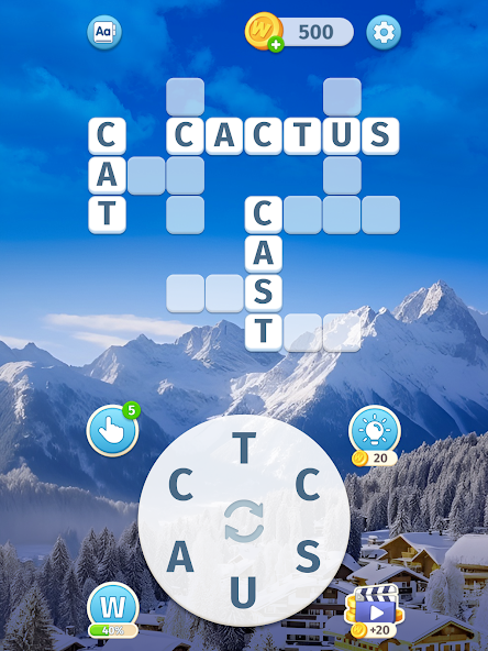 Sky Words: Word Game screenshot 4