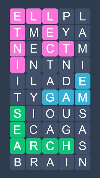 Word Search - Evolution Puzzle screenshot 1