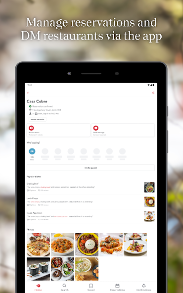 OpenTable screenshot 16