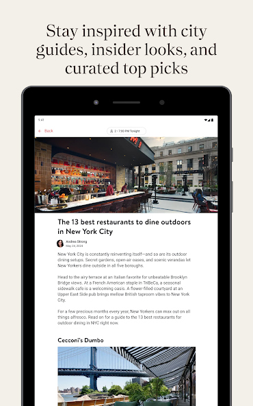 OpenTable screenshot 17
