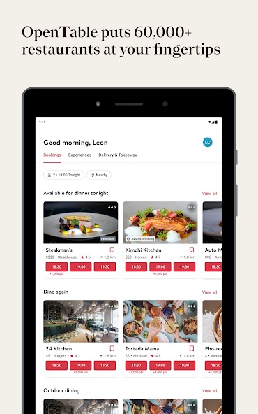 OpenTable screenshot 16