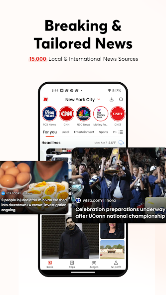 Opera News: breaking & local screenshot 1