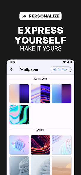 Opera: Private Web Browser screenshot 6