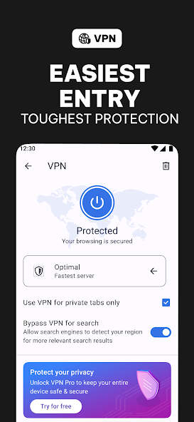 Opera: Private Web Browser screenshot 7